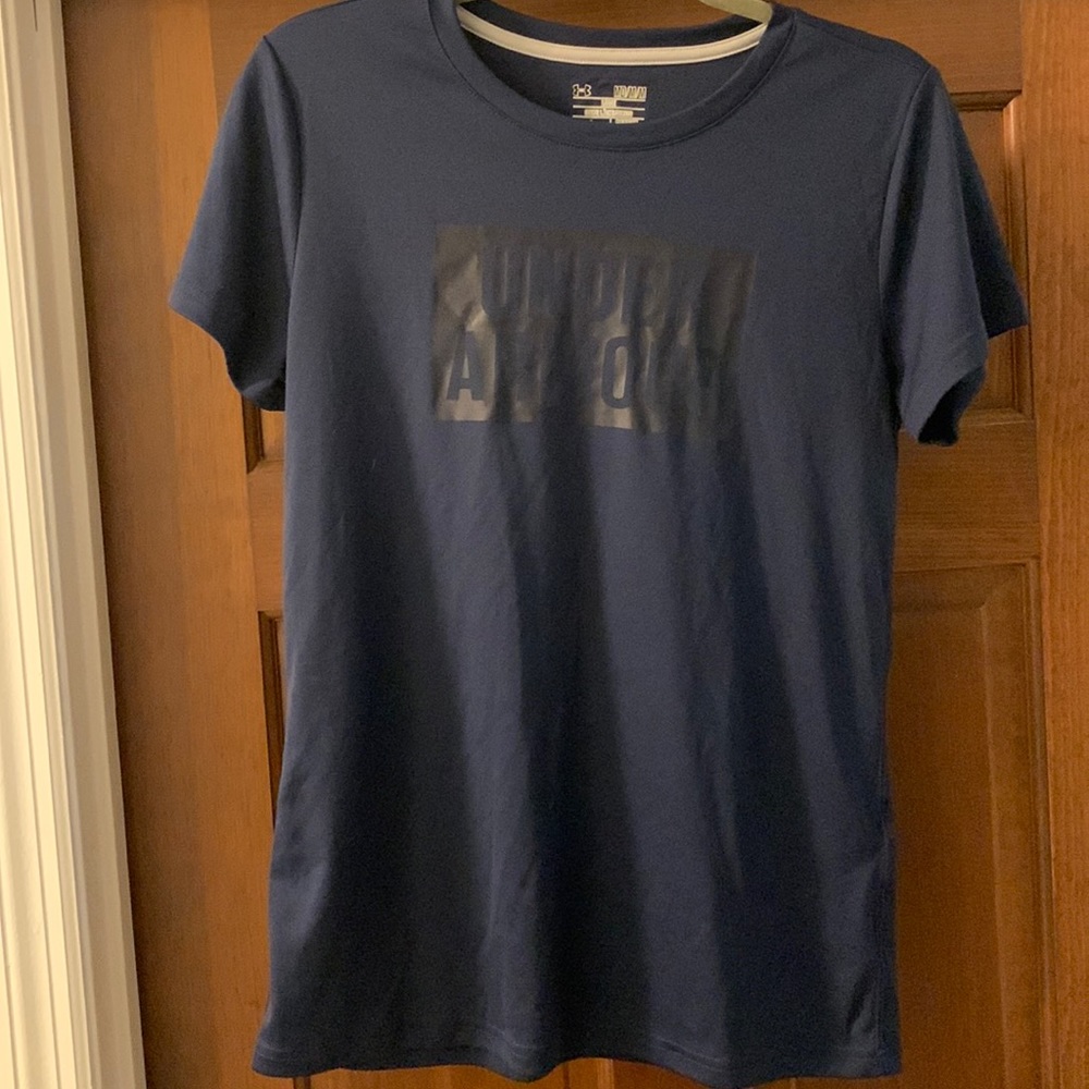 Under Armour moisture wicking tshirt.